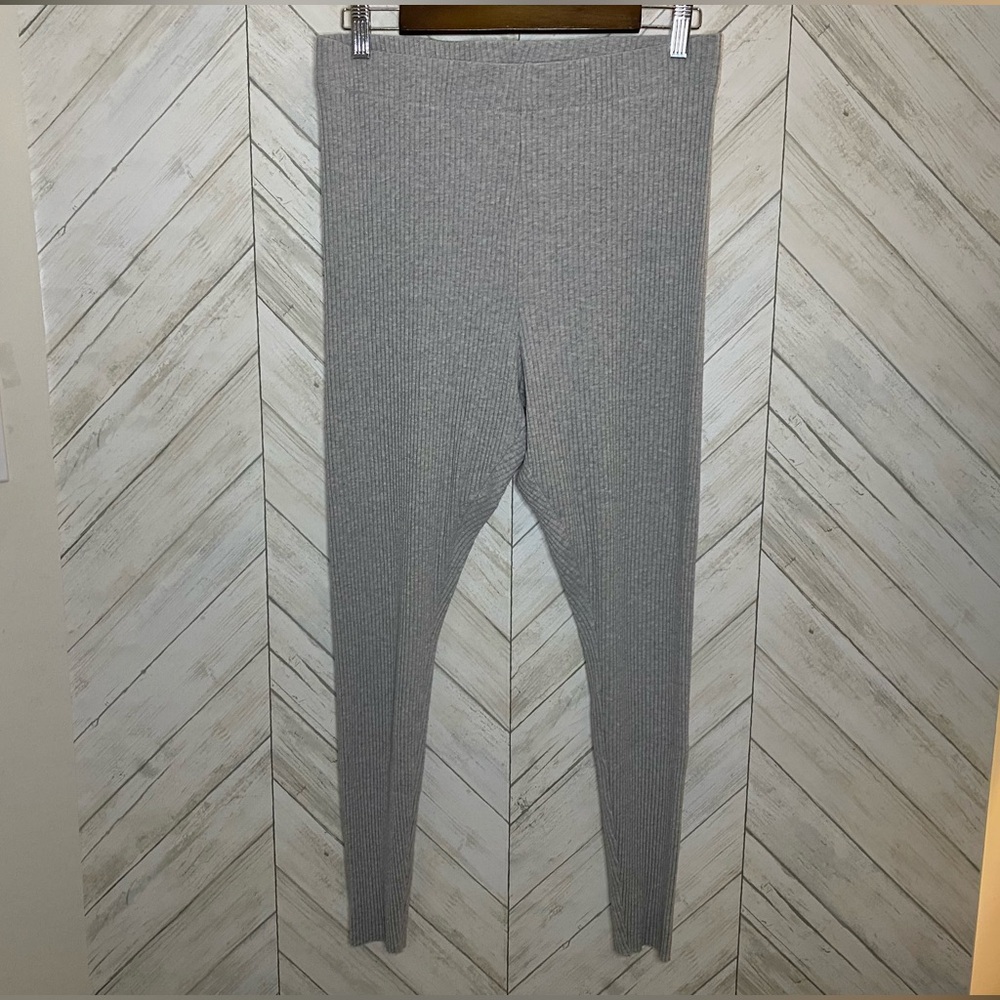 H&M Light Gray Ribbed Basics